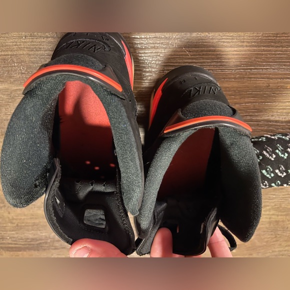 Nike Air Jordan Retro 6 Vi SZ 6.5Y Bred Black Infrared 384665-060 - Picture 5 of 7